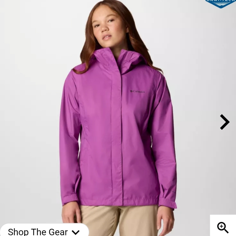 Columbia Women’s Arcadia™ II Rain Jacket Sz L - NWOT